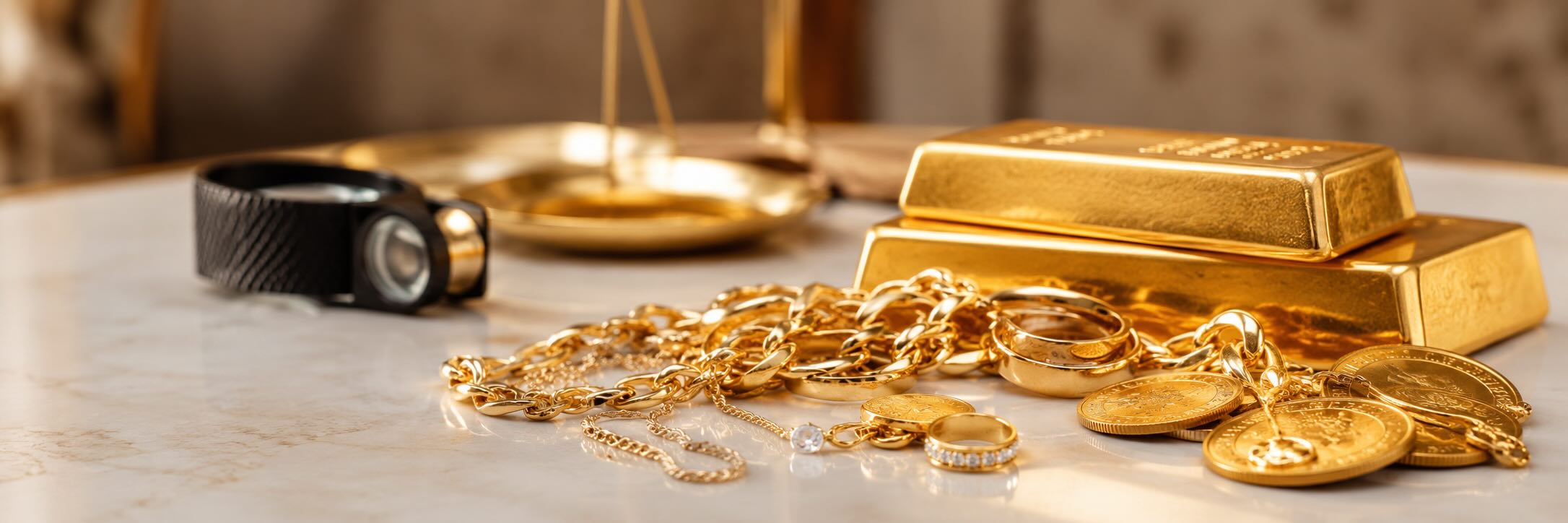 Goldankauf in Österreich – Goldschmuck, Goldmünzen und Goldbarren